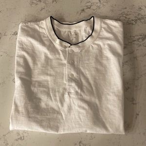 NWOT j. Crew szXL 💯 cotton slub Henley